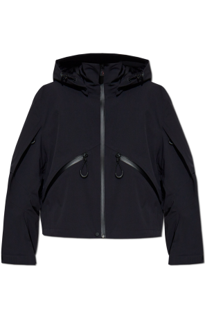 ジャケット Burberry JACKET (8093865 A1189) Burberry EKD Printed Hooded Jacket, Size Large 8092667